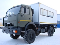 КАМАЗ-43501 с грузовым отсеком