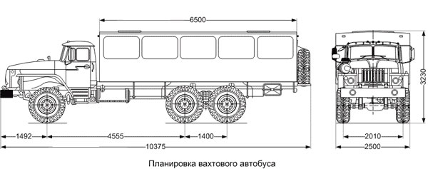 Урал 3255-0013-61М